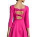 Kate Spade Dresses | Kate Spade Ponte Flirty Back Dress | Color: Pink | Size: 6