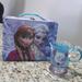 Disney Other | Frozen Tin Lunch Pail With Cup | Color: Blue/Purple | Size: Osbb