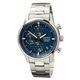 Seiko Men Analog Quartz Watch with Metal Strap SSB387P1