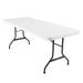 Lifetime Commercial Folding Table Plastic/Resin in White | 29 H x 72 W x 30 D in | Wayfair 22901