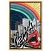 Oliver Gal Cities & Skylines New York Colorful United States Cities - Graphic Art On Canvas in White | 36 H x 24 W x 1.5 D in | Wayfair