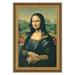 Vault W Artwork Mona Lisa, 1503-1506 by Leonardo da Vinci Framed Painting Print Canvas, Resin in Black/Green | 23.25 H x 17.75 W x 2 D in | Wayfair