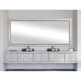 Orren Ellis Deshanti Modern & Contemporary Bathroom/Vanity Mirror, Wood | 51 H x 38.5 W x 1.5 D in | Wayfair 7144BE2076B14C85AEBB90284F63A98E