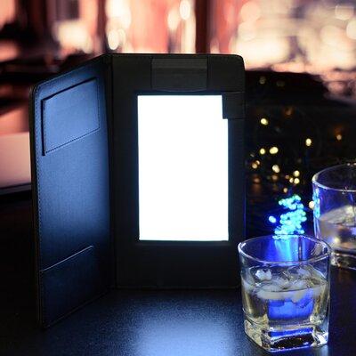 Yescom Backlit Illuminated Check Presenter Menu Holder Plastic/Acrylic | 5 H x 9 W x 0.5 D in | Wayfair 26MNC014-L5X9-06CH