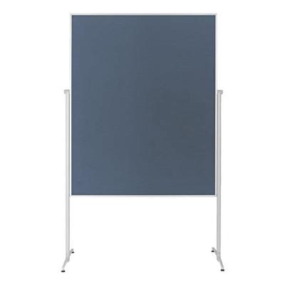 Moderationswand »evolution plus« Filz 120/150 cm blau, Magnetoplan, 210 cm