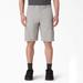 Dickies Men's Flex Cooling Regular Fit Cargo Shorts, 11" - Nickel Gray Size 32 (SR607)