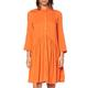 SPARKZ COPENHAGEN Women's Vibe Casual Dress, Burnt Orange, L