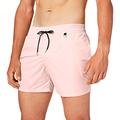 Hom Men's Sunlight Beach Boxer Short, Pink (Rose Pâle 1128), XX-Large (Size: 2XL)