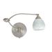 Latitude Run® Seguis Swing Arm Lamp Glass in Gray/White | 8 H x 5 W x 18.5 D in | Wayfair E1AA1FF562B14A138E4FDCD287E8EC01
