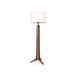 Cerno Forma 72" Floor Lamp Metal in Gray/White | 72 H x 22 W x 22 D in | Wayfair 05-300-AWL