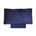 Latitude Run® Mitchell 300 Thread Count Standard Cotton Percale Sheet Set Cotton Percale in Blue | Extra-Long Twin | Wayfair