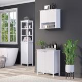 RiverRidge Home Madison Freestanding Bathroom Cabinet Manufactured Wood in White | 27.56 H x 23.63 W x 11.81 D in | Wayfair 06-110