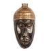 Bungalow Rose Oman Hene & African Wood Mask Wall Décor in Black/Yellow | 14.5 H x 7.25 W x 4.3 D in | Wayfair 533B92FC84114D68B6A3719509F45AC9