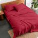 Bare Home kids Ultra-soft Microfiber Sheet Set Polyester in Red | King Fitted Sheet + 2 King Pillowcases | Wayfair 812228036422