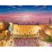 Bloomsbury Market Sunrise Above the Kotel - Painting Print on Canvas in White | 24 H x 36 W x 2 D in | Wayfair CDFDAD95394D44F4AA9B88BE718CEA40
