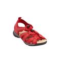 Extra Wide Width Women's The Trek Sandal by Comfortview in Hot Red (Size 12 WW)