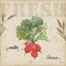 August Grove® Farmers Feast II by Anne Tavoletti - Unframed Graphic Art Print on Canvas in Green/Red | 12 H x 12 W x 1.25 D in | Wayfair