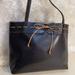 Kate Spade Bags | Kate Spade Leather Shoulder Bag Tote Bag Black | Color: Black/Brown | Size: Os