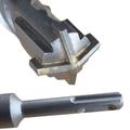 SDS Plus Quadro-X Hammer Drill Bit Diameter 30 x 600 mm for Masonry Four Edges Bohrfux