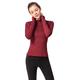 Icegrey Womens Yoga Top Running Jacket Half Zip Athletic Track Jacket Red M