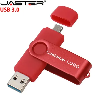 JASTER – clé USB 3.0 OTG support à mémoire de 8GB 32GB 64GB 16GB 128GB lecteur Flash pour