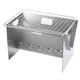 Barbecue portable pliant en acier inoxydable gril pour camping # W0