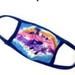 Disney Accessories | Disney Cloth Face Mask, Tie Dye, Adult Large Size | Color: Blue/Purple | Size: Os