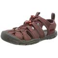 KEEN Damen Clearwater CNX Sandalias, Wine/Red Dahlia Leather, 36 EU