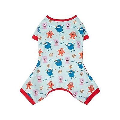 Frisco Little Monsters Dog & Cat Jersey PJs, X-Large