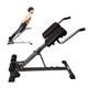 ZXYWW Roman Chair Exercise Equipment, Adjustable Bench Roman Chair Back Hyperextension with Push Up Exercise, Strength Training Back Machines