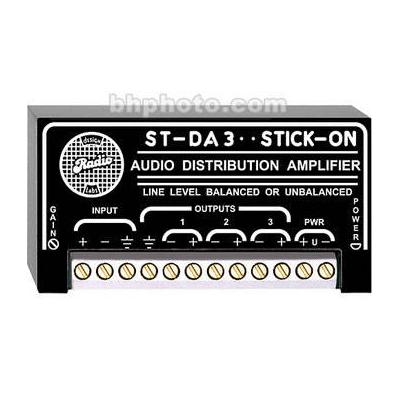 RDL ST-DA3 1 x 3 Line-Level Distribution Amplifier ST-DA3