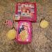 Disney Other | Disney Princess School Set ,Stickers Key Chains | Color: Pink/Yellow | Size: Osbb