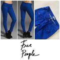 Free People Jeans | Final Sale Free People Indigo Cargo Jea | Color: Blue | Size: 25