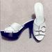 Gucci Shoes | Gucci Platform White Sandals | Color: White | Size: 39 1/2