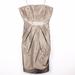 J. Crew Dresses | J Crew Silk Taffeta Strapless Taupe Sheath Dress | Color: Tan | Size: 6