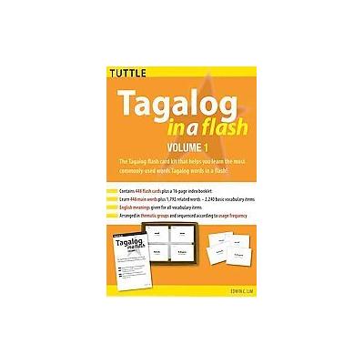 Tagalog in a Flash by Edwin C. Lim (Mixed media product - Bilingual)