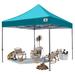 ABCCANOPY Commercial 10 Ft. W x 10 Ft. D Metal Pop-Up Canopy The Pop Up Canopies Metal/Soft-top in Black | 133 H x 120 W x 120 D in | Wayfair