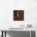 ARTCANVAS Still Life w/ Fruit & Glass 1908 by Pablo Picasso - Wrapped Canvas Painting Print Canvas in Brown/Red | 12 H x 12 W x 0.75 D in | Wayfair