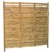 MGP 6 ft. H x 6 ft. W Misugaki Horizontal Bamboo Panel | 72 H x 72 W x 2 D in | Wayfair MIF-66