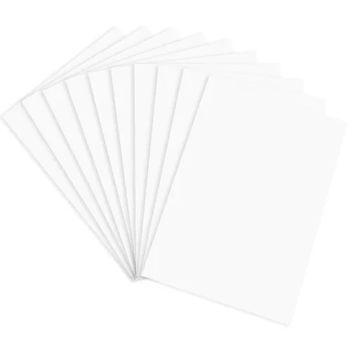 Tonpapier, weiß, 21 x 29,7 cm, 50 Blatt