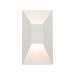 Modern Forms Maglev 2 - Light LED Dimmable Flush Mounted Sconce Metal in White | 10 H x 5.5 W x 3.625 D in | Wayfair WS-W24110-30-WT