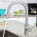 Speakman Neo Pull Down Touchless Single Handle Kitchen Faucet, Stainless Steel in Gray | 15.77 H x 10.71 W x 4.53 D in | Wayfair SBS-1042-SS