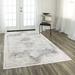 White 118 x 94 x 0.27 in Area Rug - Bungalow Rose Jonason Oriental Beige Area Rug Polyester | 118 H x 94 W x 0.27 D in | Wayfair