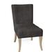 Hekman Brooke Side Chair Upholstered/Fabric in Gray | 35 H x 20 W x 29 D in | Wayfair 72305570-082115