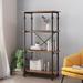 Williston Forge 60" H x 32" W Iron Etagere Bookcase in Brown | 60 H x 32 W x 18 D in | Wayfair D486C7C22B434F65AFB5BC85599CE660