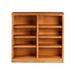 Lark Manor™ Aizhan 48" W Standard Bookcase Wood in White | 48 H x 48 W x 13 D in | Wayfair 3CC157D1B720449D826380819A9AEC06