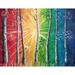 Loon Peak® Rainbow Birch by Amy Valiante - Painting Print Canvas in Green | 18 H x 24 W x 1.5 D in | Wayfair 99D859B4C2314380A3546ECB7B23CB41