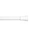 Wayfair Basics® Bruss Camlock Tension Rod, 28-48" or 48-84" Adjustable Length, 5/8" Dia. Steel Tube in White | 28 H x 48 W x 1.06 D in