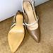 Nine West Shoes | Beautiful And Sophisticated Heels | Color: Tan/White | Size: 8.5