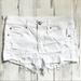 American Eagle Outfitters Shorts | American Eagle Hi-Rise Stretch Shortie Destroyed | Color: Cream/White | Size: 6